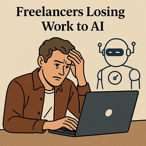 freelancers lose work to AI